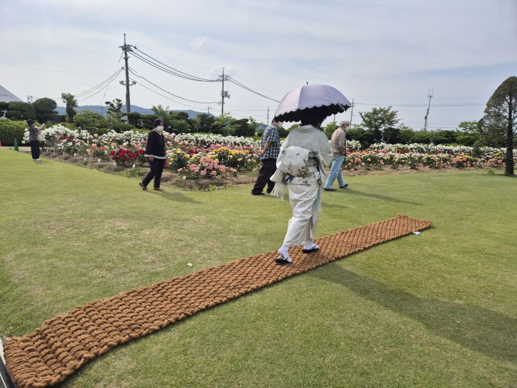 RSKバラ園でも活用いただいております
